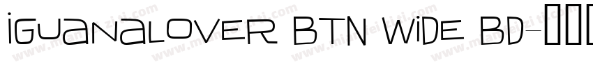 IguanaLover BTN Wide Bd字体转换
